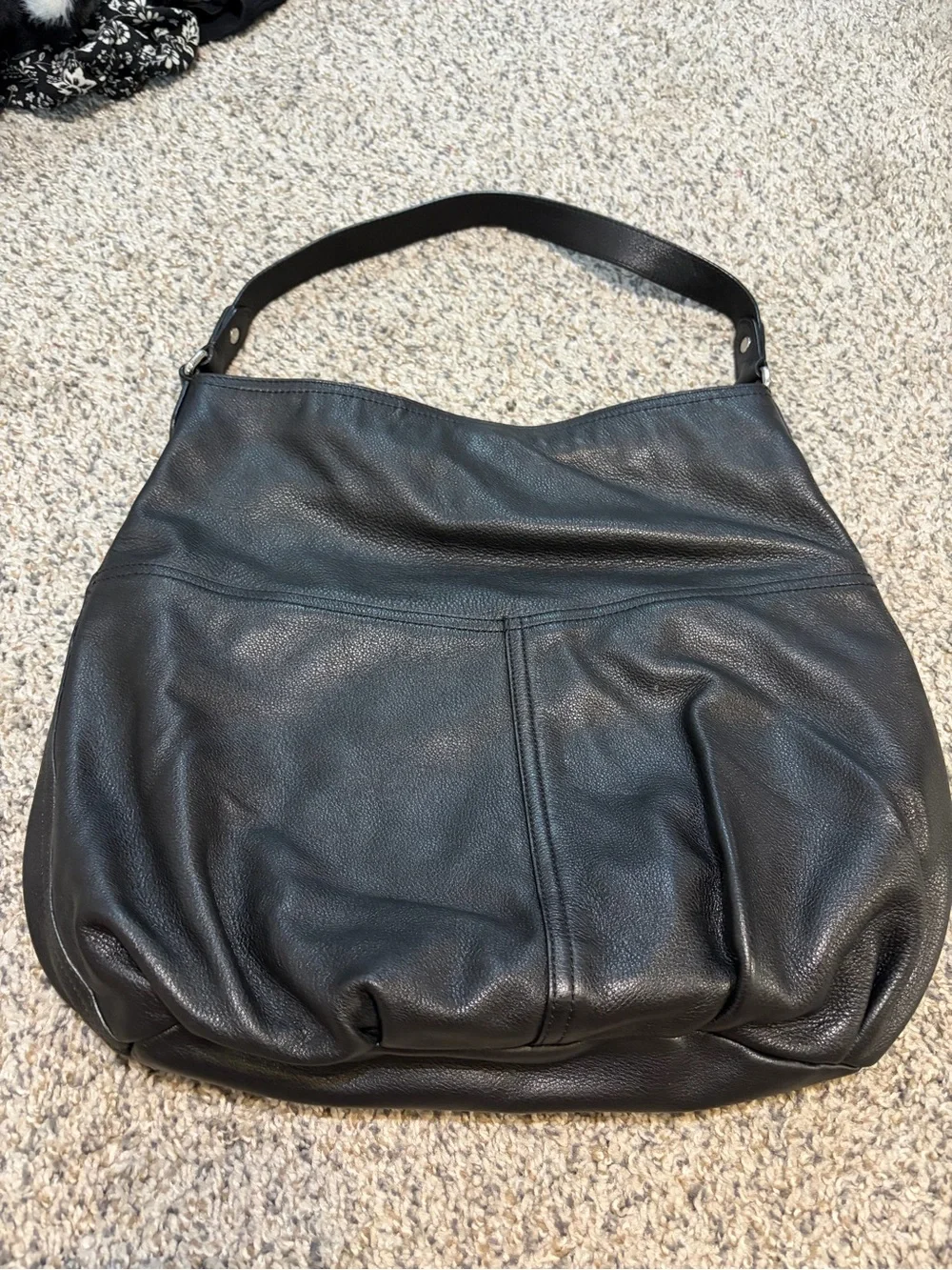 Vintage Lauren Ralph Lauren PRL Sample Development Leather Cargo Hobo Bag